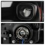 SPYDER 5086266 Projector Headlights - Version 2 - Switch Back Light Bar Turn Signal - Black