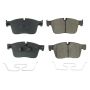 PowerStop 17-1861 PowerStop - Z17 Low-Dust Ceramic Brake Pads with Hardware