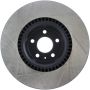 StopTech Sport Slotted (CRYO) 12-18 Audi A6 Quattro / A7 Quattro Front Left Slotted Rotor