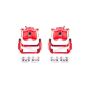 PowerStop S2668 Red Powder Coated Calipers