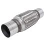 FORTLUFT 4401085 Exhaust Flex Connector with Extension Pipes 2.25''x6.00''x10.00'' Stainless Steel