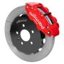 Wilwood 140-14487-R 03-08 Audi A4 Forged Narrow Superlite 6R Front Big Brake Kit 12.88in (Red) w/ Lines