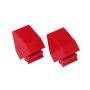 Prothane 19-1327 Universal Bump Stop Pull Through Style - Red