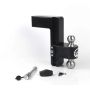 Weigh Safe LTB10-3-KA-CER-BLA 180 Hitch 10in Drop Hitch & 3in Shank (10K/21K GTWR) w/WS05 - Black Cerakote