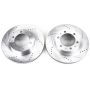 PowerStop JBR1121XPR PowerStop Evolution Performance Drilled, Slotted & Plated Brake Rotor Pair