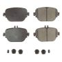 PowerStop 17-2047 PowerStop - Z17 Low-Dust Ceramic Brake Pads with Hardware