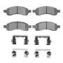 Dynamic Friction 1551-1169-01 Brake Pad Kt