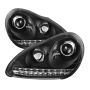 SPYDER 5080967 Projector Headlights - DRL LED - Black