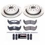 PowerStop K5293 Z23 Daily Driver Carbon-Fiber Ceramic Brake Pad and Drilled & Slotted Rotor Kit