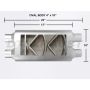 Different Trend Flowsound 4″x10″x17″ Dual / Dual 8D25D25-17