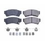 PowerStop 17-1164 PowerStop - Z17 Low-Dust Ceramic Brake Pads with Hardware