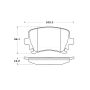 StopTech Street Touring 06-09 Audi A3 / 05-09 Audi A4/A6 / 08-09 Audi TT