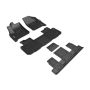 3D MAXpider A5CH08601809 18-23 Chevrolet Traverse 7-Seat Maxtrac Black R1 R2 R3