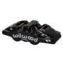 Wilwood 120-13289-BK Caliper-Aero6-R/H - Black 1.62/1.12/1.12in Pistons 1.25in Disc