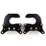 Wilwood 249-5620/21 Brackets (2) - Pro Street - Mopar/Dana - Green Snap Ring 2.36in Offset