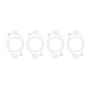 Cometic Gasket C5546-030 Cometic GM USAC Midget .030in MLS Exhaust Gasket Set - 4 Pieces