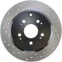 Stoptech 127.40072R Slotted & Drilled Sport Brake Rotor
