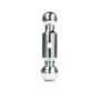 Weigh Safe TB09 180 Hitch 1-7/8in x 2in Combo Ball (7.5K/10K GTWR) - Chrome-Plated Steel