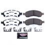PowerStop Z36-1169A PowerStop - Z36 Truck and SUV Carbon-Fiber Ceramic Brake Pads with Hardware Kit