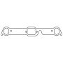 Cometic Gasket C5147-064 Cometic Pontiac 326-455 V8 .064in ArmorCore Exhaust Manifold Gasket Set