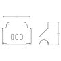 Ridetech Big Bridge Lower Airspring Mount