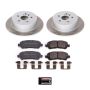 PowerStop SC4714 Semi-Coated Rotor and Low-Dust Ceramic Brake Pad Kit