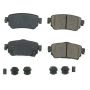 PowerStop 17-1965 PowerStop - Z17 Low-Dust Ceramic Brake Pads with Hardware