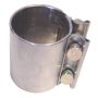 PYPES PERFORMANCE EXHAUST PYPHVC65 2.5in Band Clamp Butt Connect