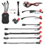XKGLOW AP-MOTO-ADV XK Glow Addressable LED Motorcycle Accent Light Kits Advanced XKalpha App Controlled