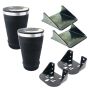 Ridetech 19003003 Air Over Leaf, 3000 lb. with weld-on lower mount and side frame upper mount.
