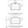 Stoptech 308.14490 Street Brake Pads - Front