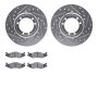 Dynamic Friction 7202-44001 Rotor Kit
