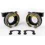 Wilwood 249-7574/75 Brackets (2) - Disc/Drum 12 Bolt Chevy Spcl 2.81in Offset 1pc vented