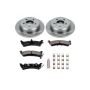 PowerStop KOE2131 OE Stock Replacement Low-Dust Ceramic Brake Pad and Rotor Kit