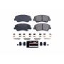 PowerStop Z23-1593 PowerStop - Z23 Daily Driver Carbon-Fiber Ceramic Brake Pads with Hardware Kit