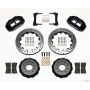 Wilwood 140-9109-D Narrow Superlite 6R Front Hat Kit 13.06in Drilled 2005-2014 Mustang