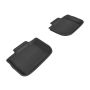3D MAXpider 2011-2020 Dodge/Chrysler Charger/300/300C Kagu 2nd Row Floormats - Gray