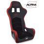 PRP Alpha Composite Seat- Black/Red