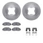Dynamic Friction 6612-59003 Rotor Kit