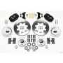 Wilwood 140-11812 Forged Dynalite Front Kit 12.19in 49-54 Chevy/53-62 Corvette (*Line Kit Needed*)