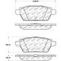 StopTech Street Select Brake Pads