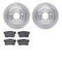 Dynamic Friction 6502-58107 Rotor Kit