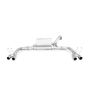 Remus 256515 1500 2015 Honda Civic Type-R Type Fk2 5 Door 2.0T (K20C1) Axle Back Exhaust (Tail Pipes Req)