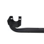 Fishbone Offroad FB23009 07-18 Jeep JK 4 Door Wrangler JK Steel Rock Sliders - Blk Textured Powdercoat