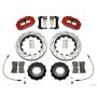 Wilwood 140-14578-DR Narrow Superlite Red 6R Front Kit 14in Drilled Rotor w/ Lines 05-15 Toyota Tacoma
