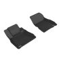 3D MAXpider 2014-2019 Nissan Versa Note Kagu 1st Row Floormat - Black