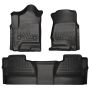 HUSKY LINERS HSK98231 15-   GM 2500HD Crew Cab Floor Liners Black