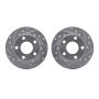 Dynamic Friction 7002-74044 Rotor Dril Slot