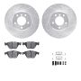 Dynamic Friction 7612-31057 Rotor Kit