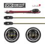 XKGLOW XK042011-W XK Glow 4.5In Chrome RGB LED Harley Running Light XKchrome Bluetooth App Controlled Kit